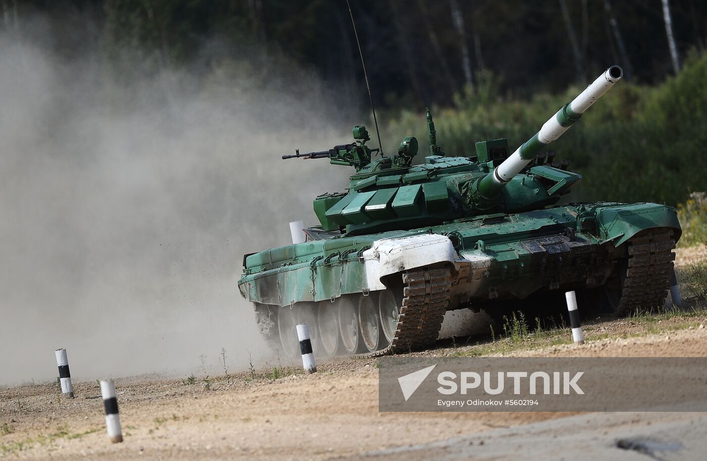 2018 Tank Biathlon. Individual race. Round one