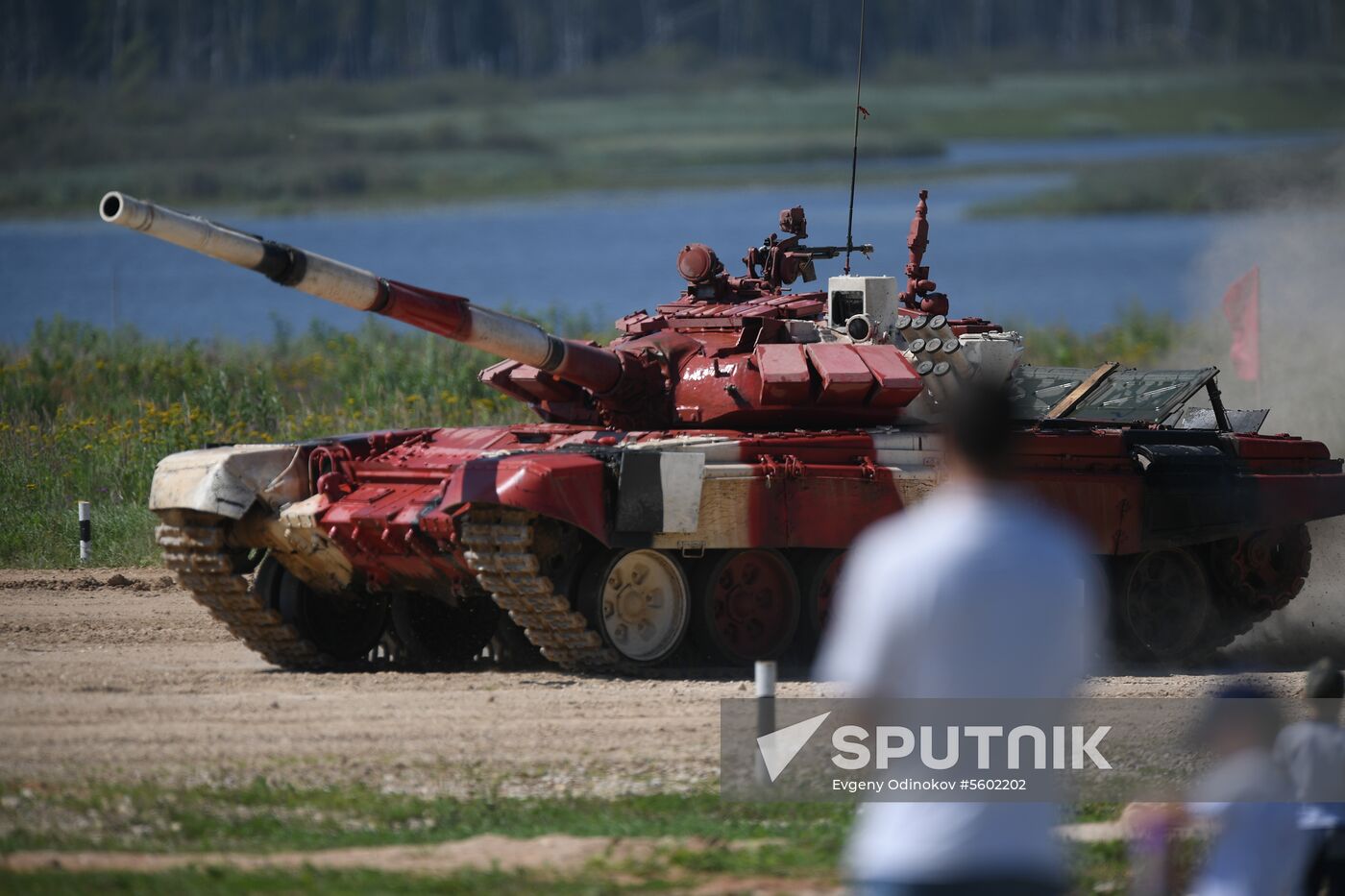 2018 Tank Biathlon. Individual race. Round one