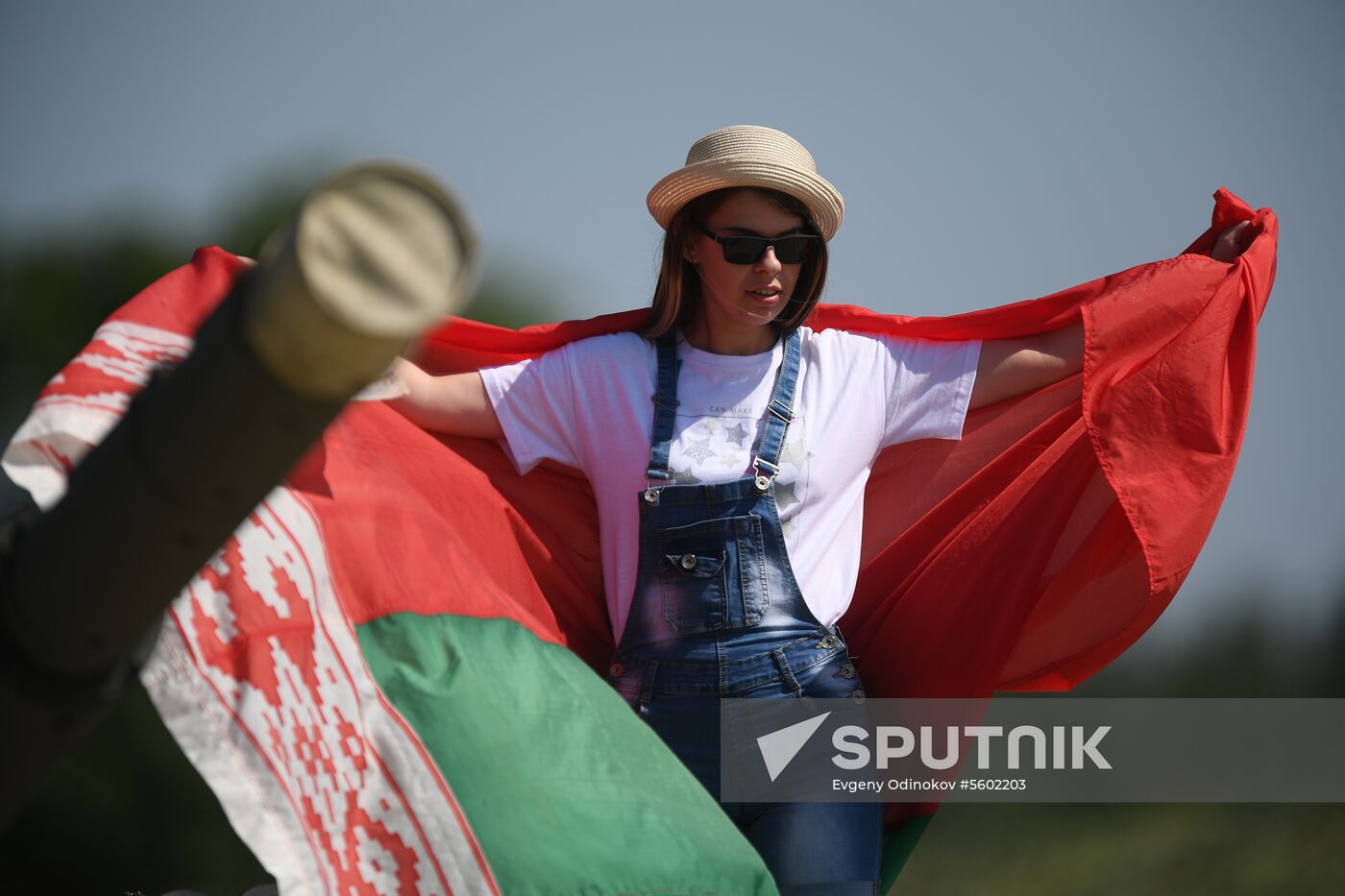 2018 Tank Biathlon. Individual race. Round one