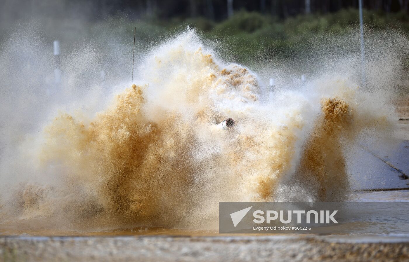 2018 Tank Biathlon. Individual race. Round one