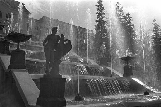 Peterhof fountains