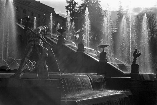 Peterhof fountains
