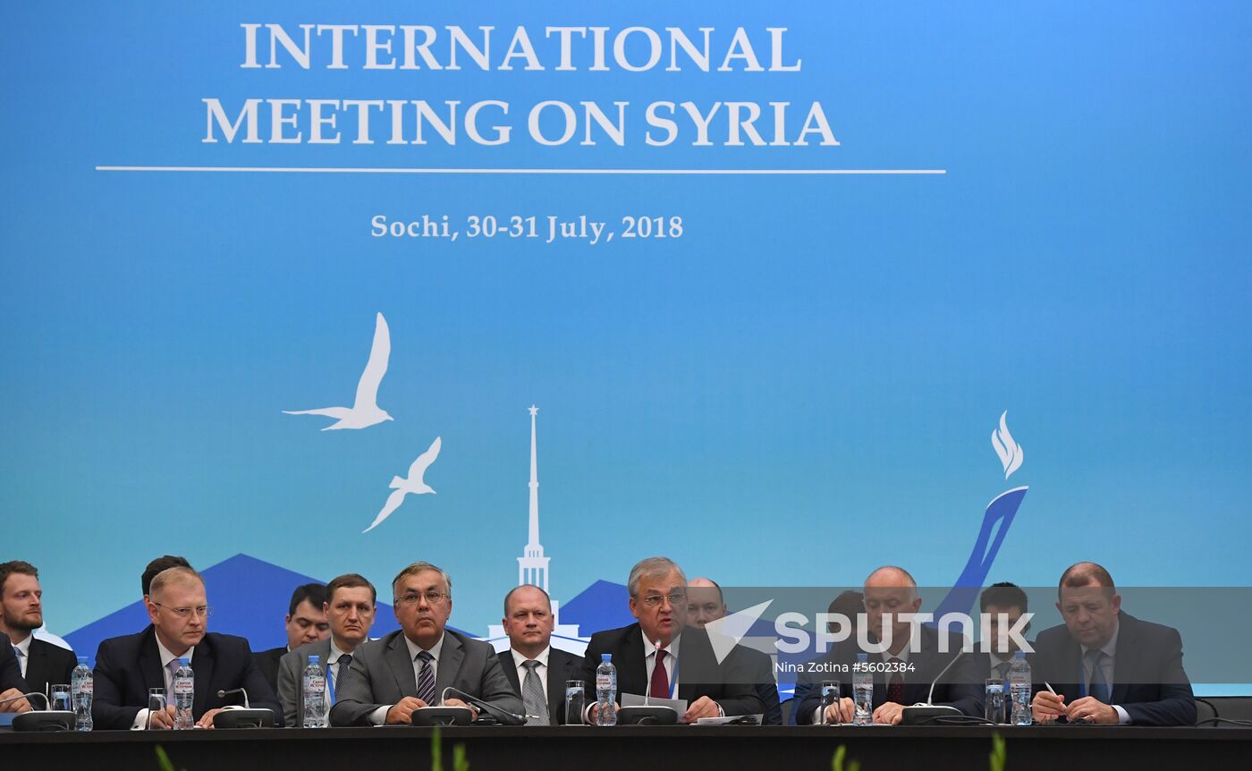 Tenth international meeting on Syria in Astana format. Day two
