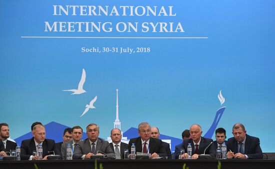 Tenth international meeting on Syria in Astana format. Day two