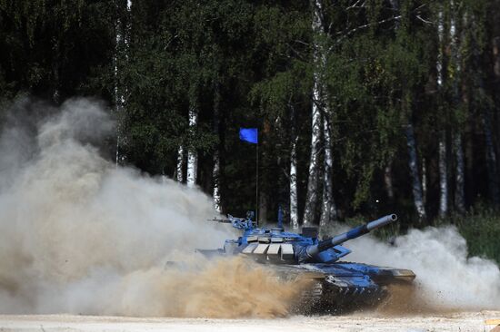 2018 Tank Biathlon. Individual race. Round one