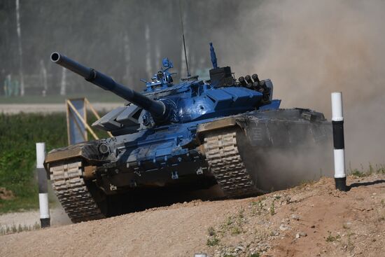 2018 Tank Biathlon. Individual race. Round one