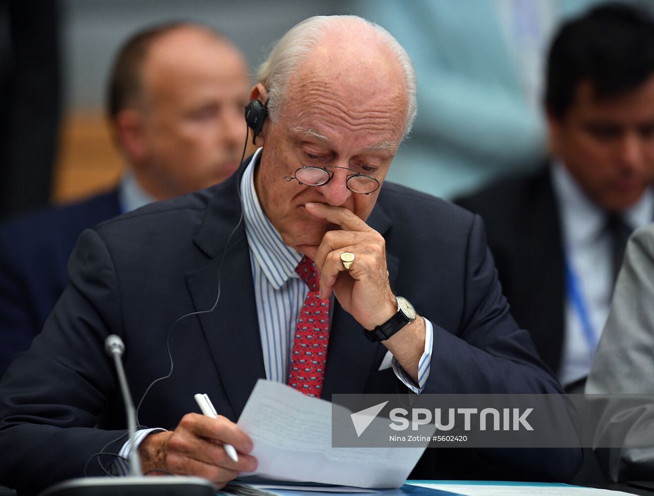 Tenth international meeting on Syria in Astana format. Day two