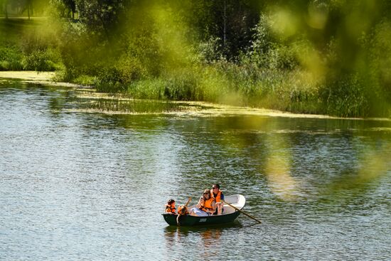 Results of improvement in Mitino landscape park