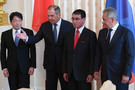 Meeting of ministers of foreign affairs and defense of Russia and Japan