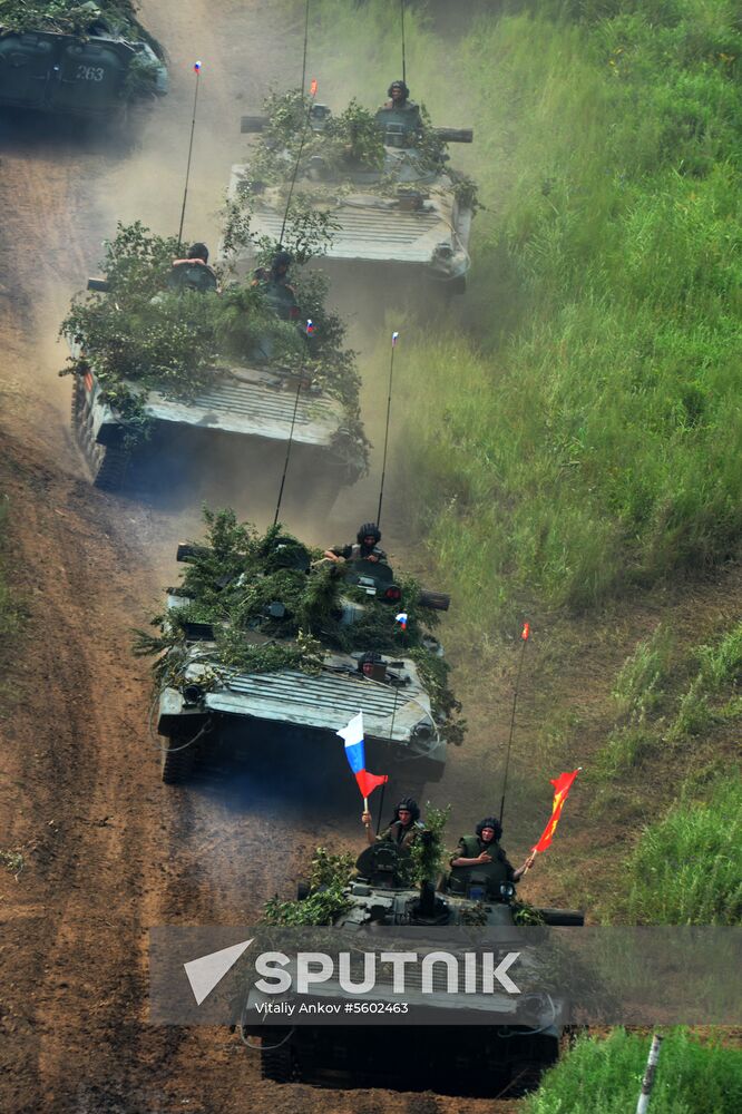 Military drills in Primorye Territory