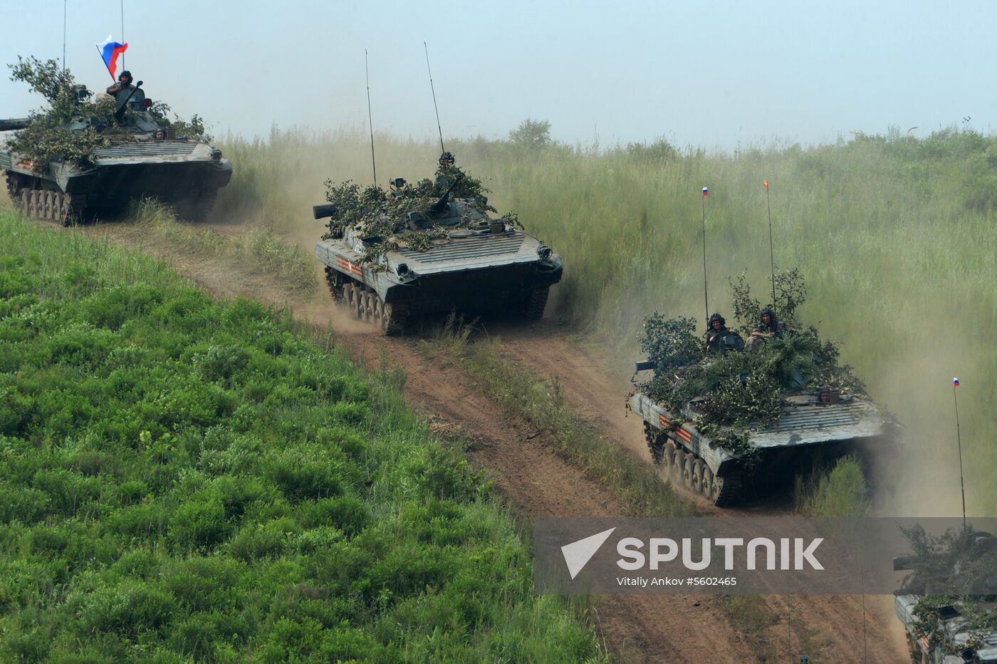 Military drills in Primorye Territory