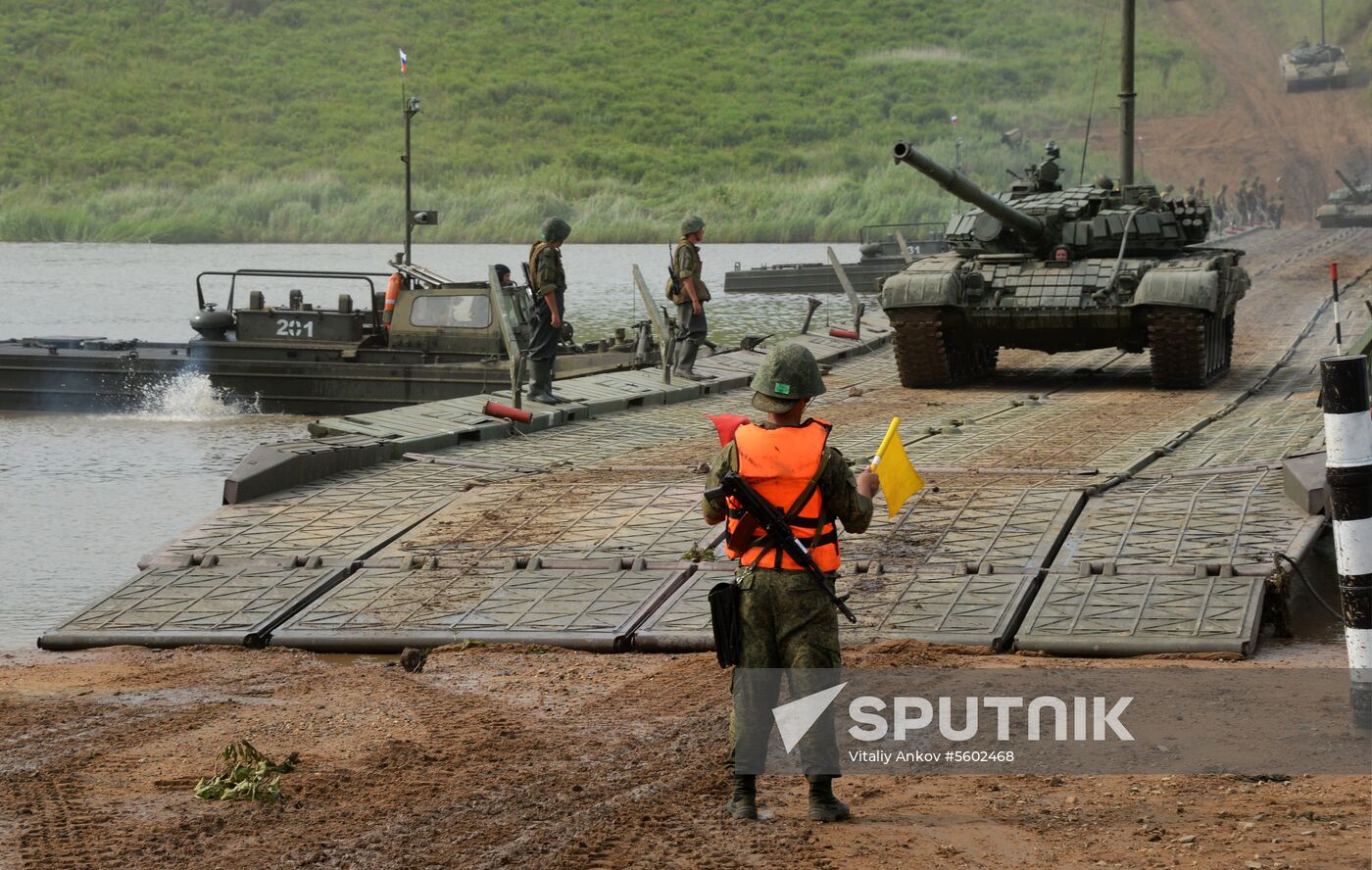 Military drills in Primorye Territory