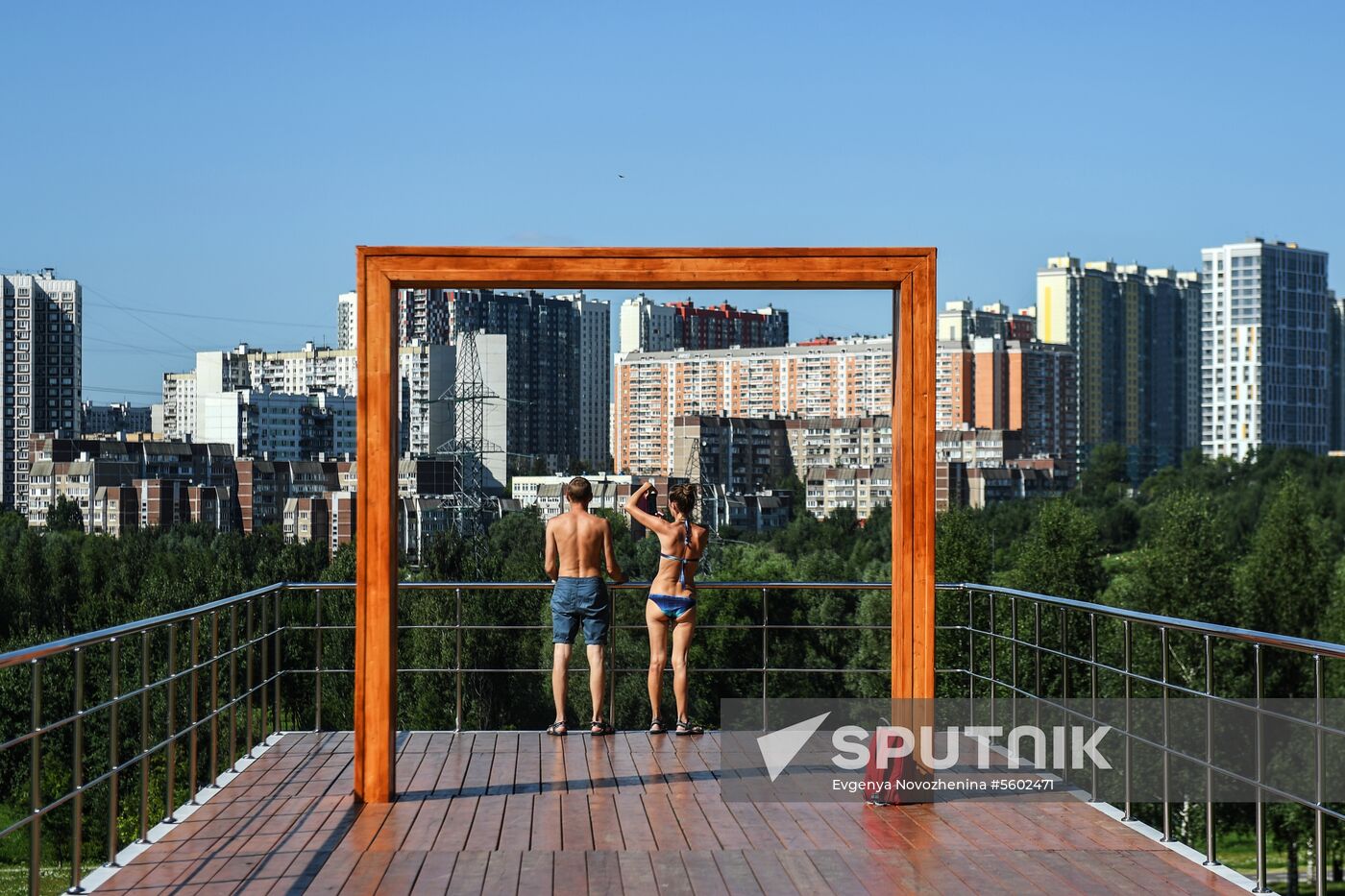 Results of improvement in Mitino landscape park