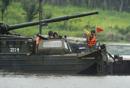 Military drills in Primorye Territory