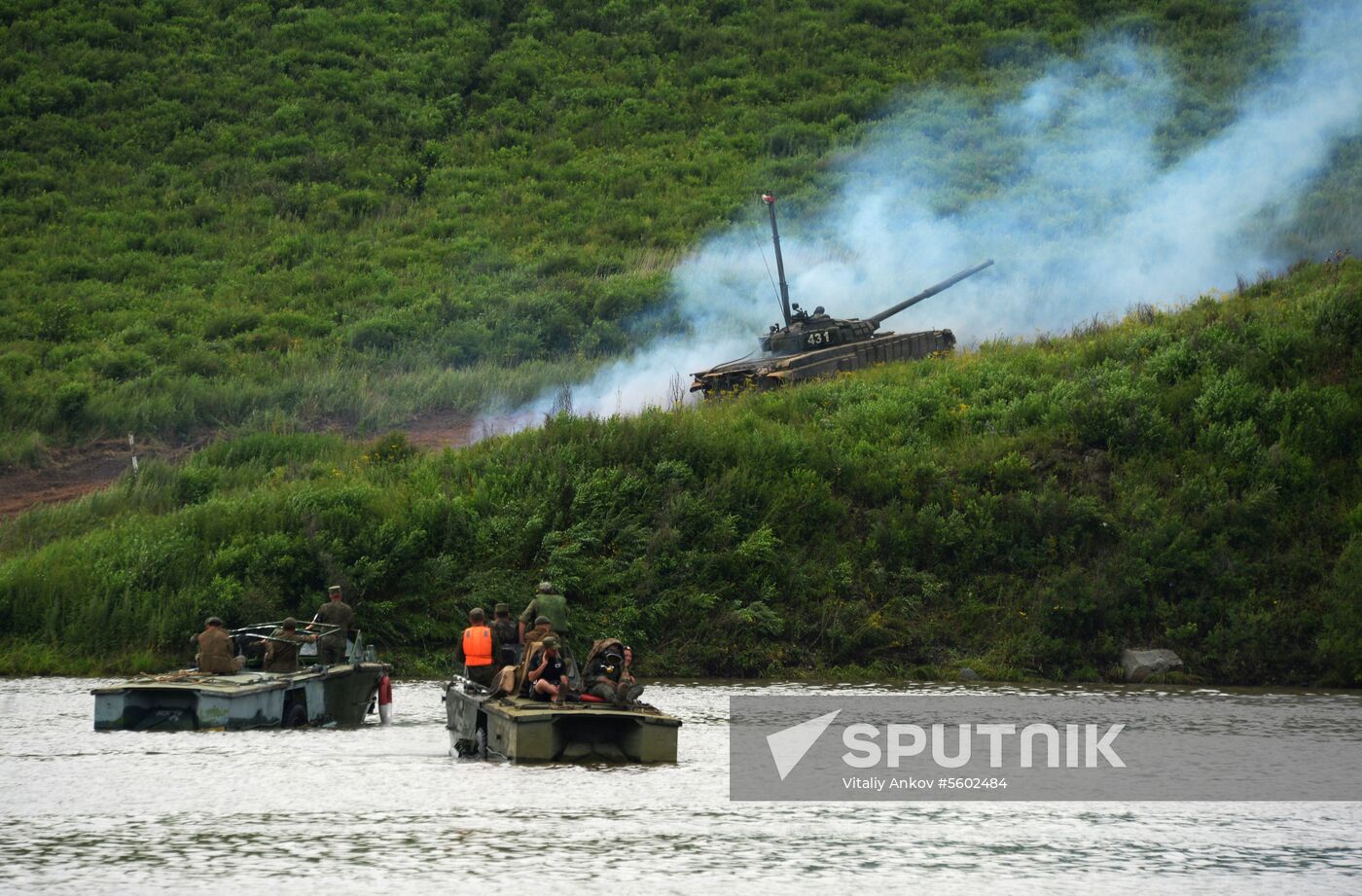 Military drills in Primorye Territory