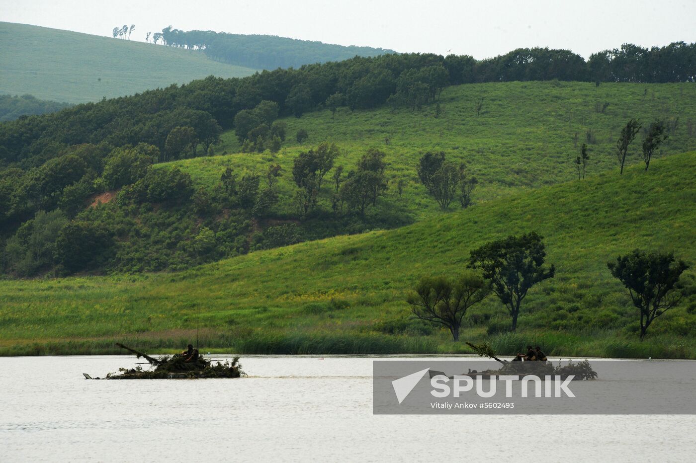 Military drills in Primorye Territory