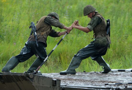 Military drills in Primorye Territory