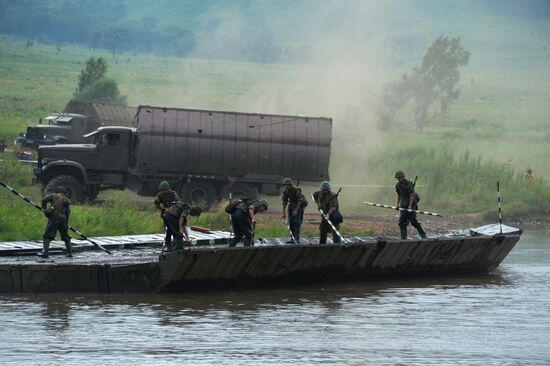 Military drills in Primorye Territory