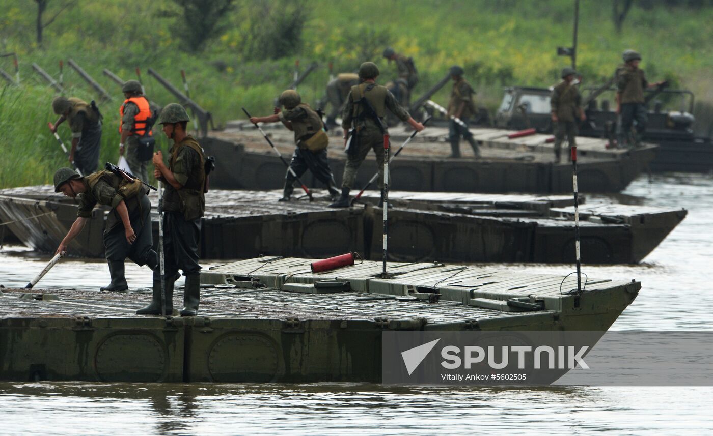 Military drills in Primorye Territory