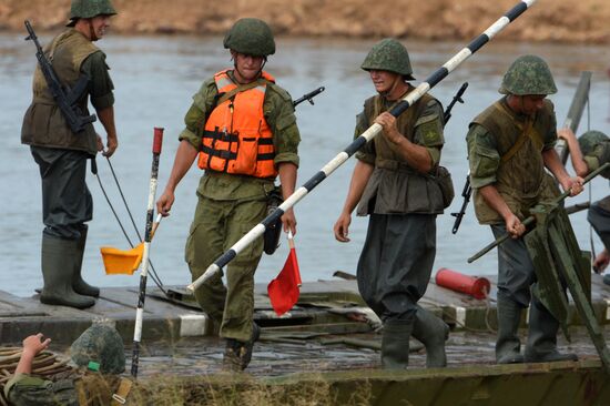 Military drills in Primorye Territory