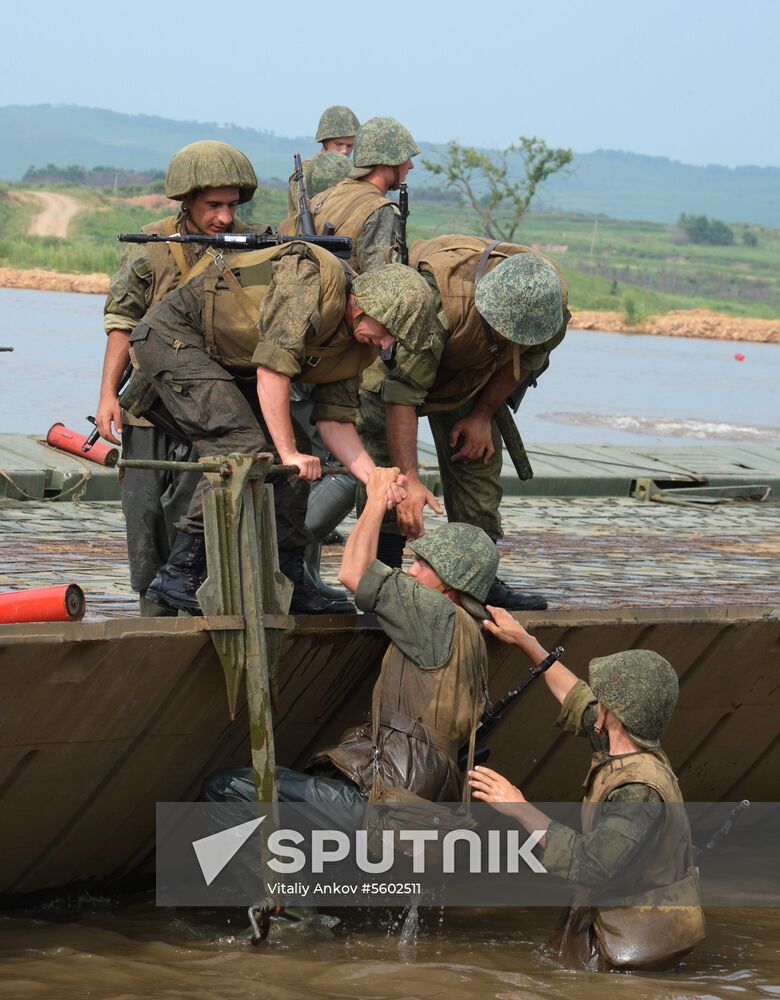 Military drills in Primorye Territory