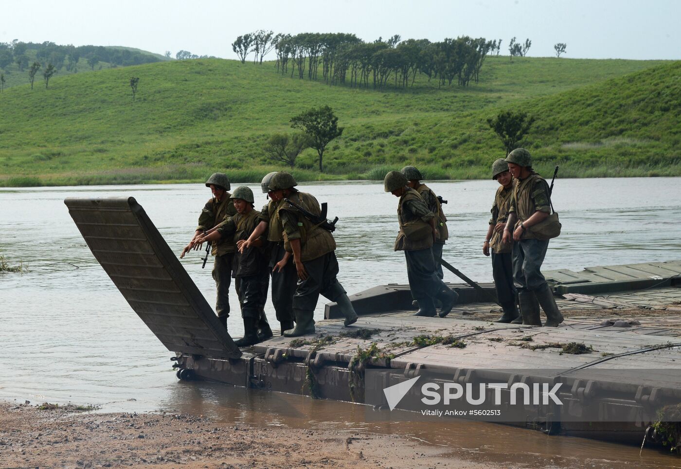 Military drills in Primorye Territory