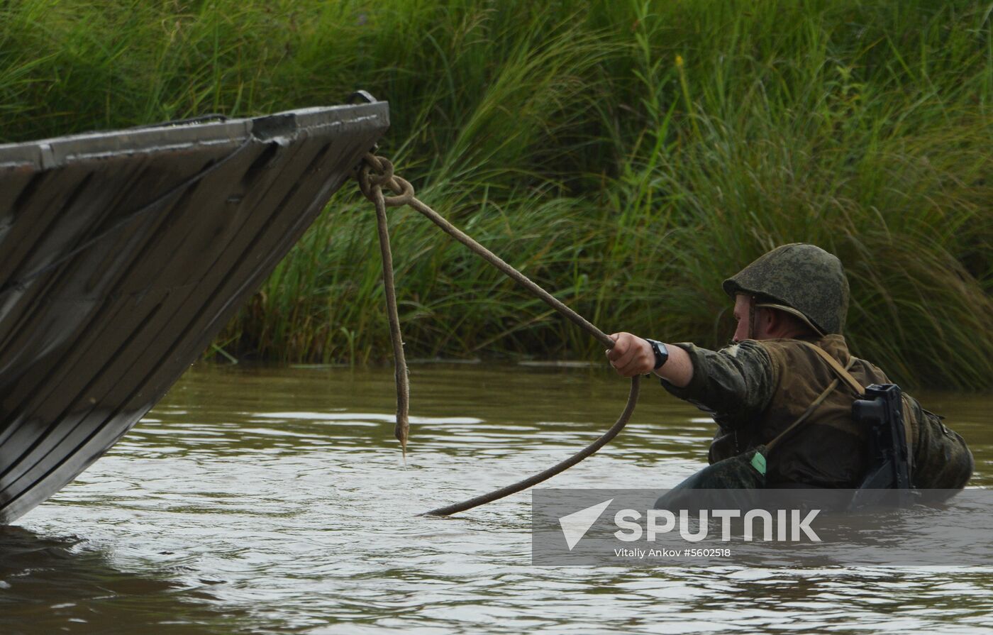 Military drills in Primorye Territory