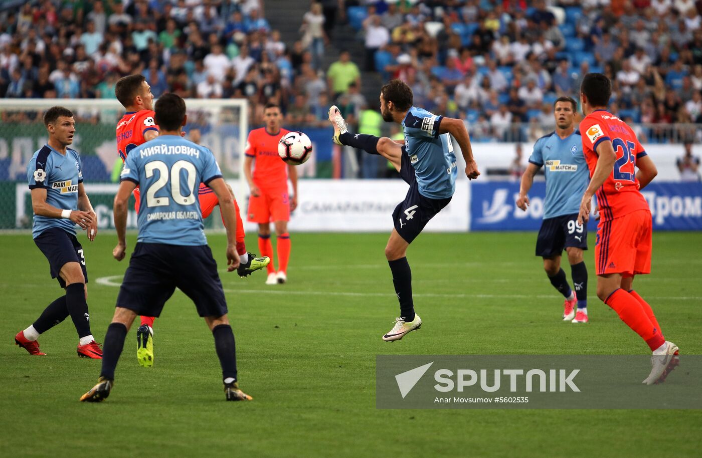 Russian Football Premiere League. Krylya Sovetov vs. CSKA