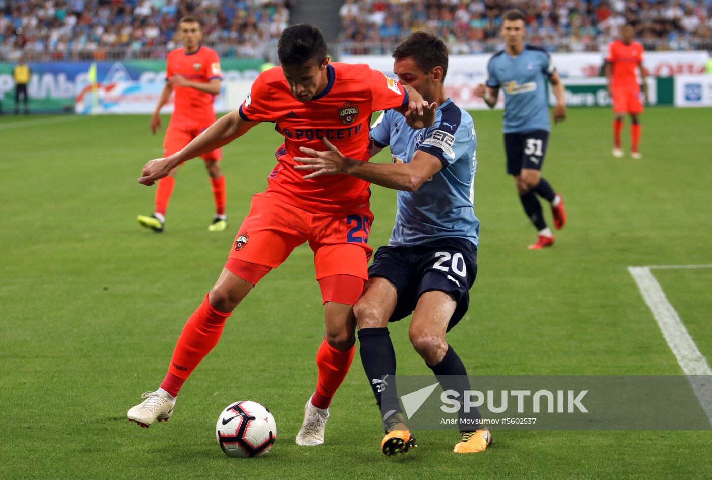 Russian Football Premiere League. Krylya Sovetov vs. CSKA