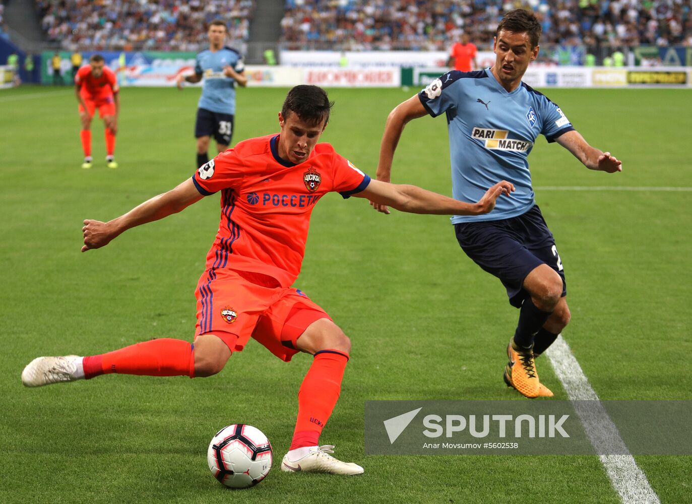 Russian Football Premiere League. Krylya Sovetov vs. CSKA
