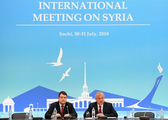 Tenth international meeting on Syria in Astana format. Day two