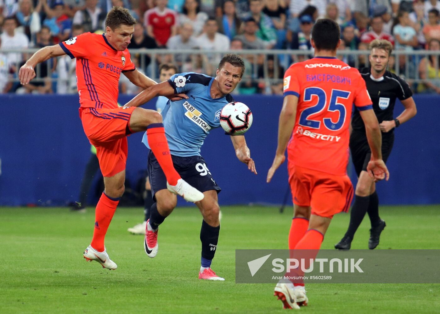 Russian Football Premiere League. Krylya Sovetov vs. CSKA