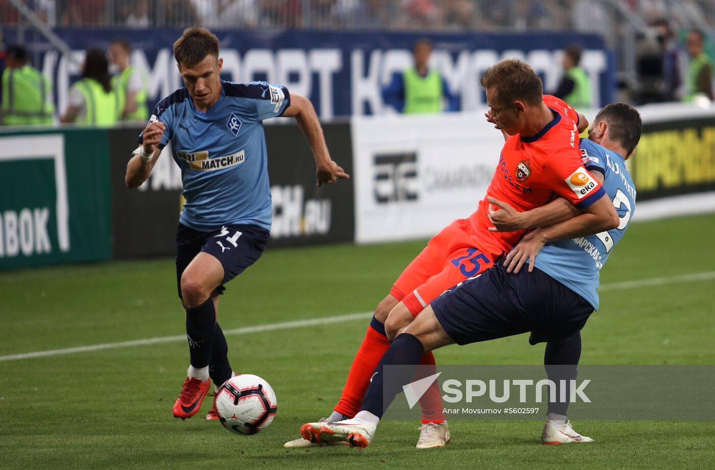 Russian Football Premiere League. Krylya Sovetov vs. CSKA
