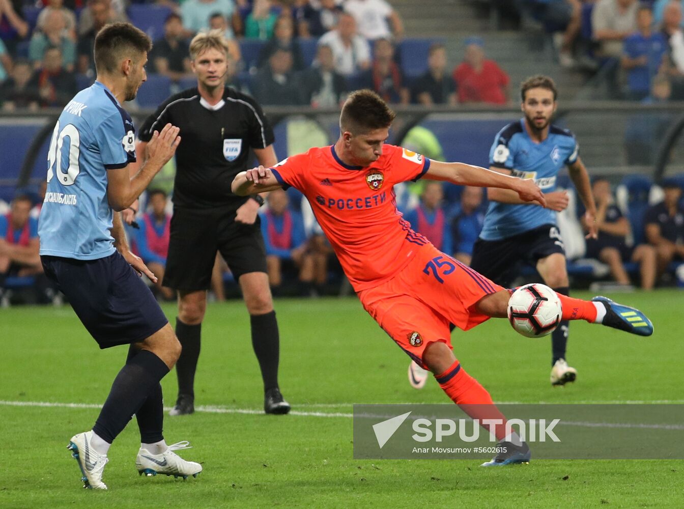 Russian Football Premiere League. Krylya Sovetov vs. CSKA