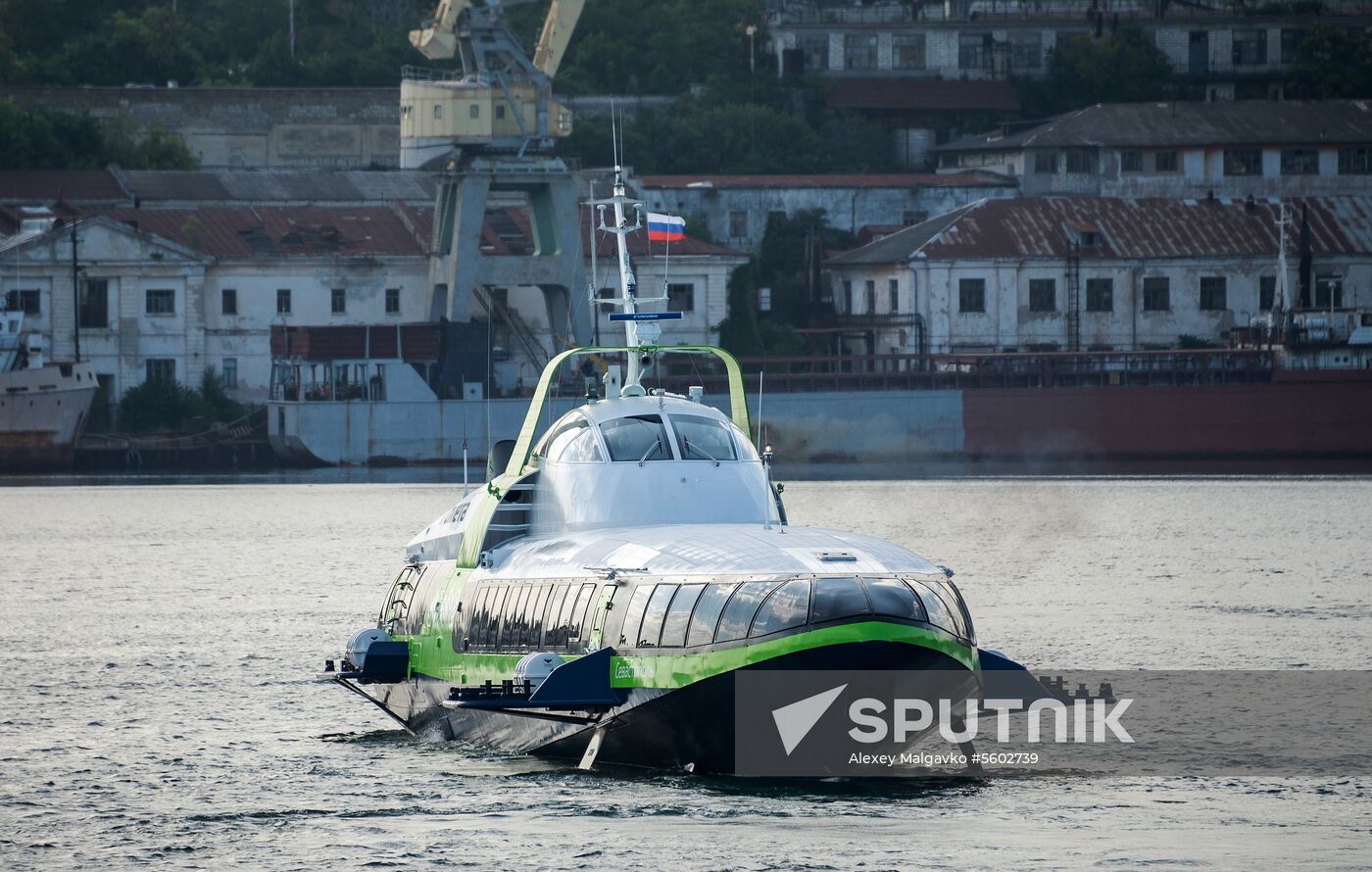 Kometa 120M high-speed boat performs maiden voyage