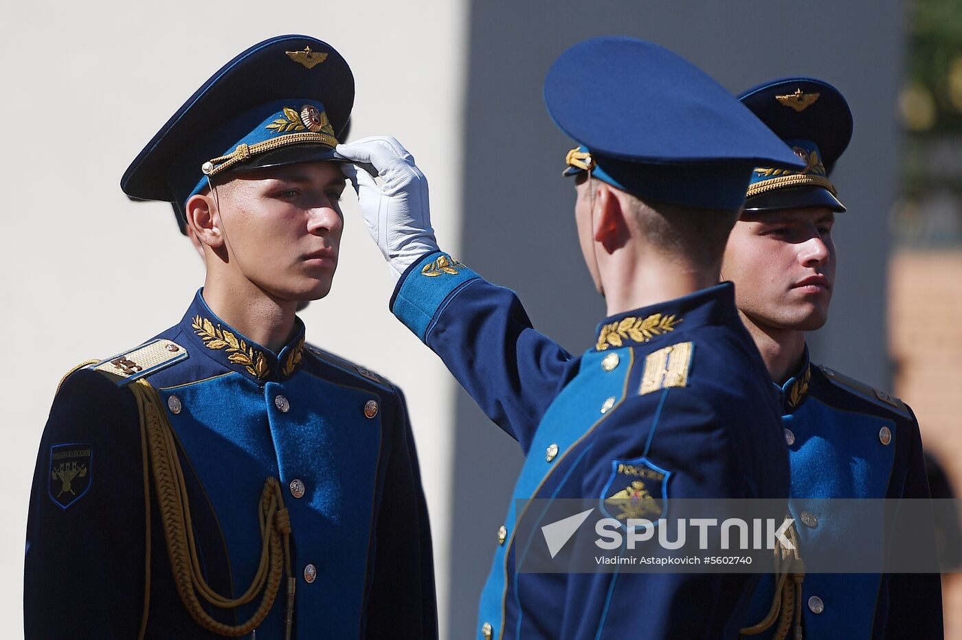 Opening of monument to General Vasily Margelov