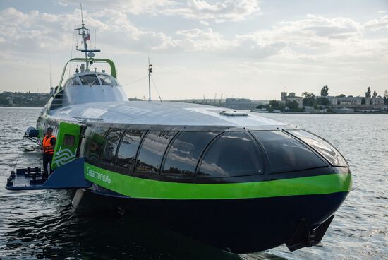 Kometa 120M high-speed boat performs maiden voyage