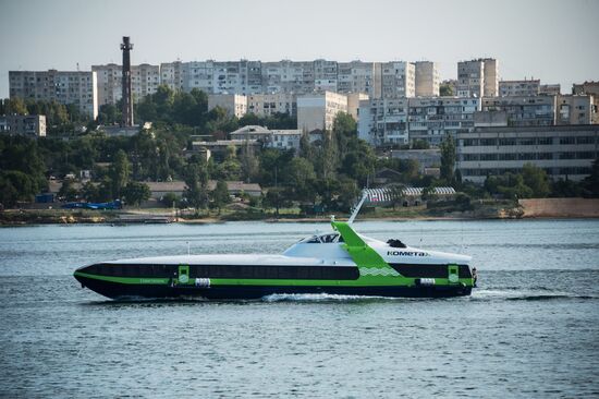 Kometa 120M high-speed boat performs maiden voyage