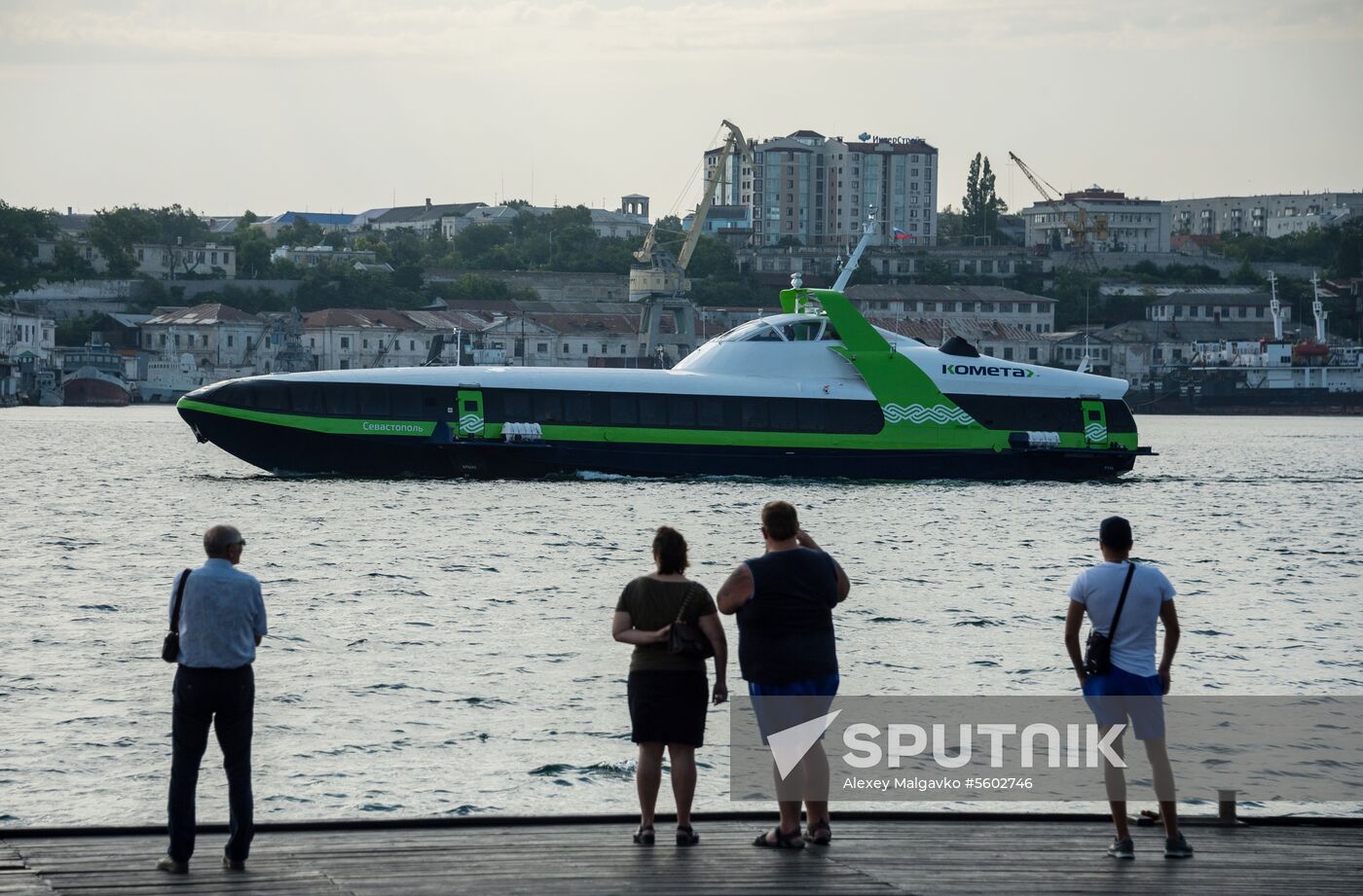 Kometa 120M high-speed boat performs maiden voyage