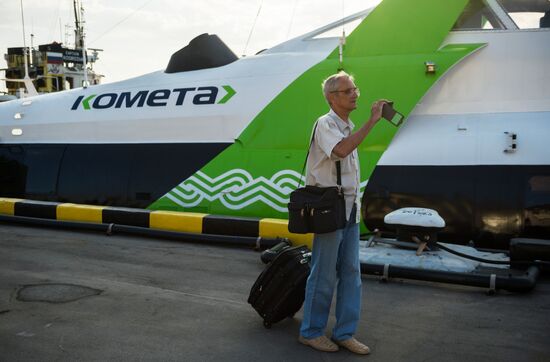 Kometa 120M high-speed boat performs maiden voyage