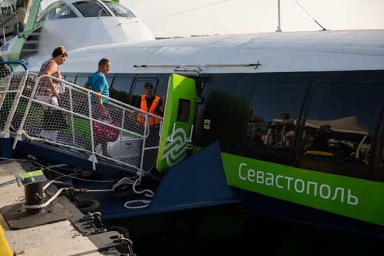 Kometa 120M high-speed boat performs maiden voyage