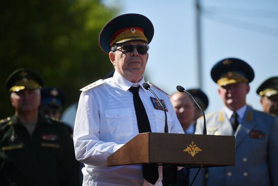 Opening of monument to General Vasily Margelov