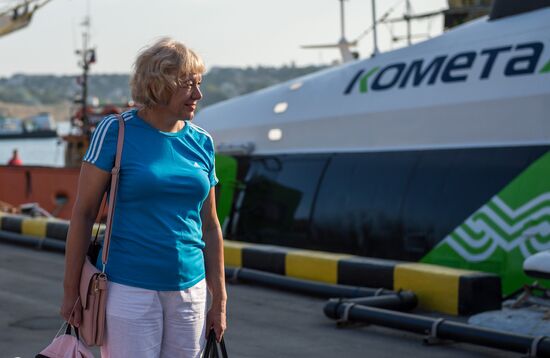 Kometa 120M high-speed boat performs maiden voyage