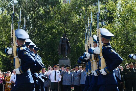 Opening of monument to General Vasily Margelov
