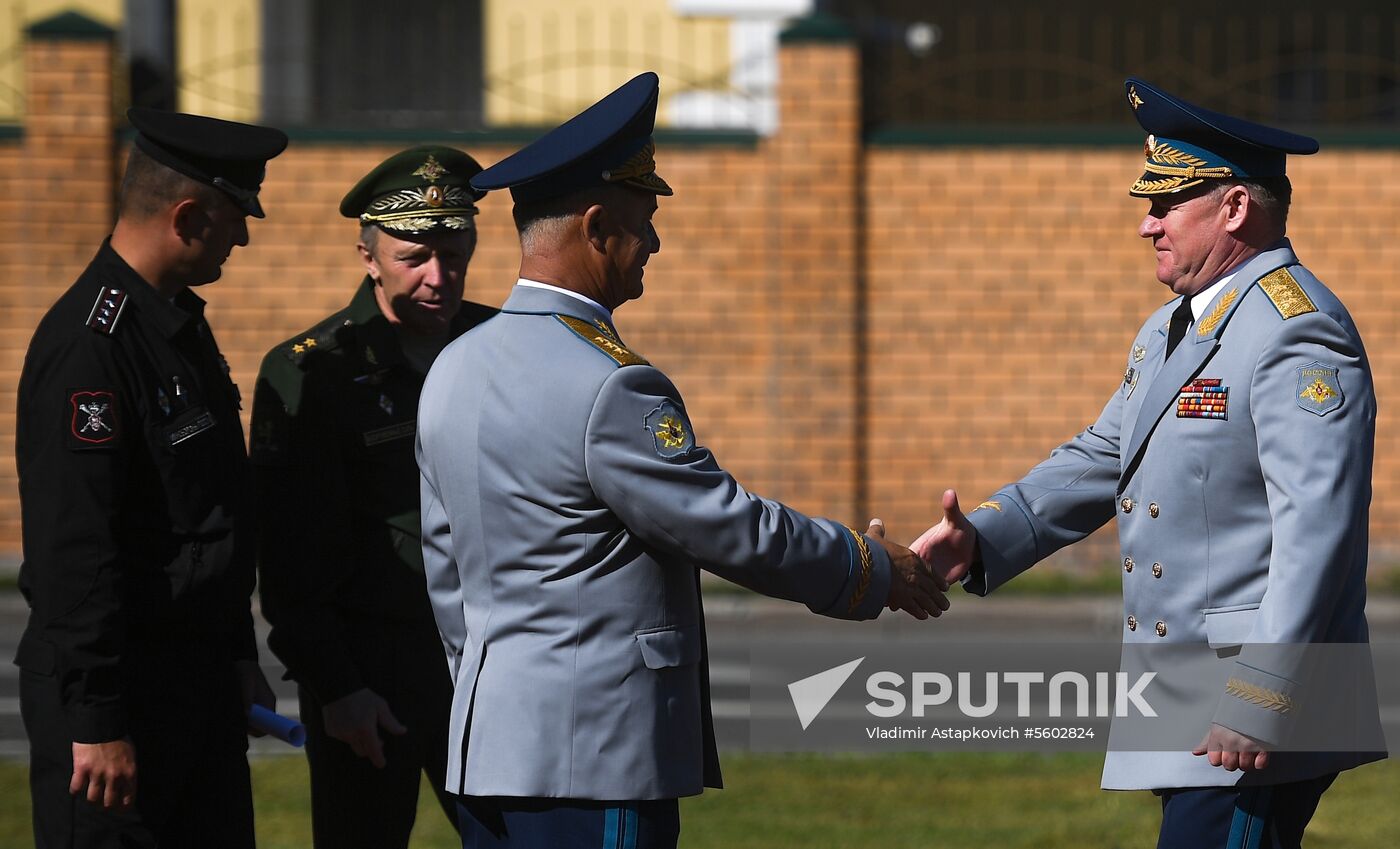 Opening of monument to General Vasily Margelov