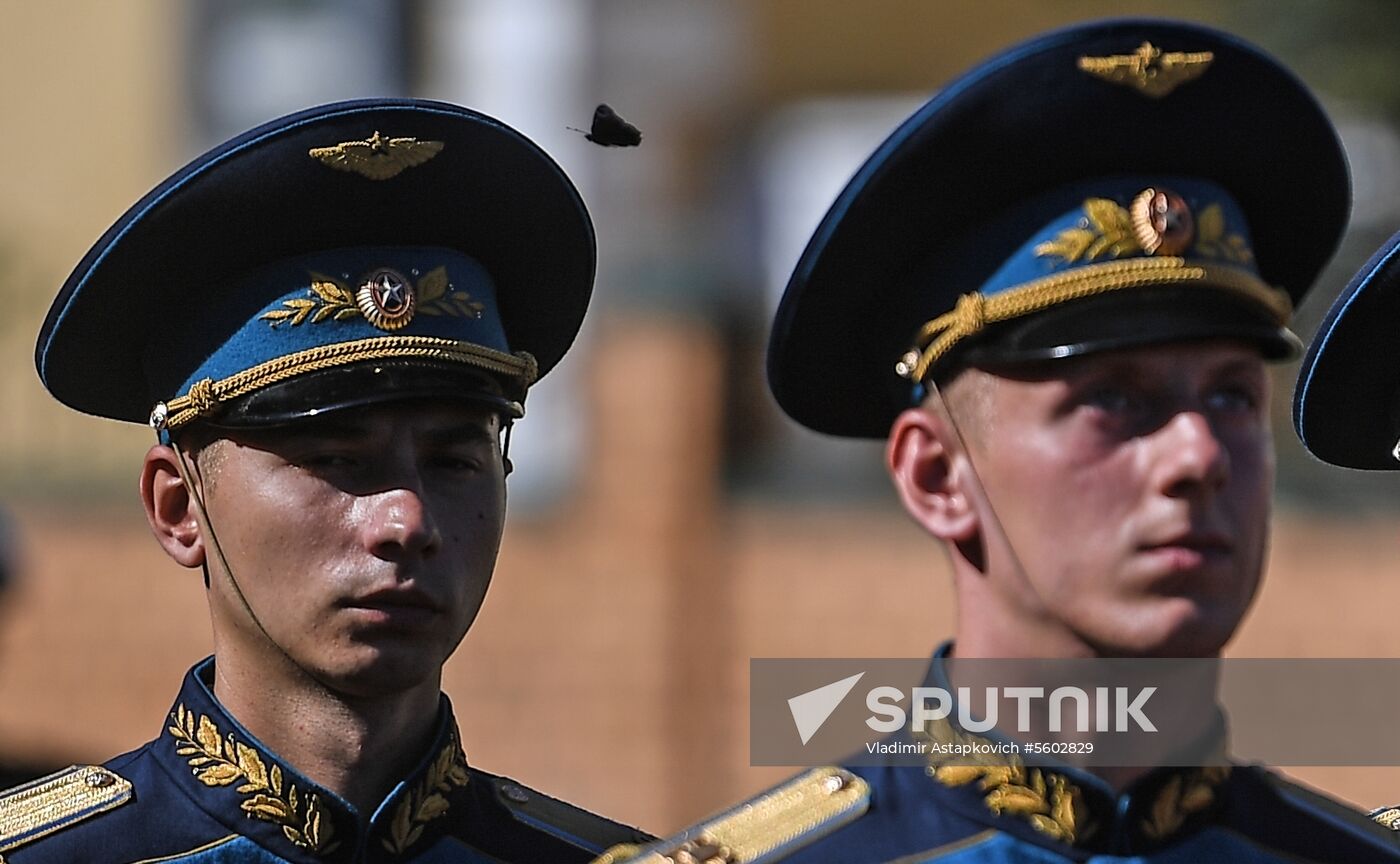 Opening of monument to General Vasily Margelov