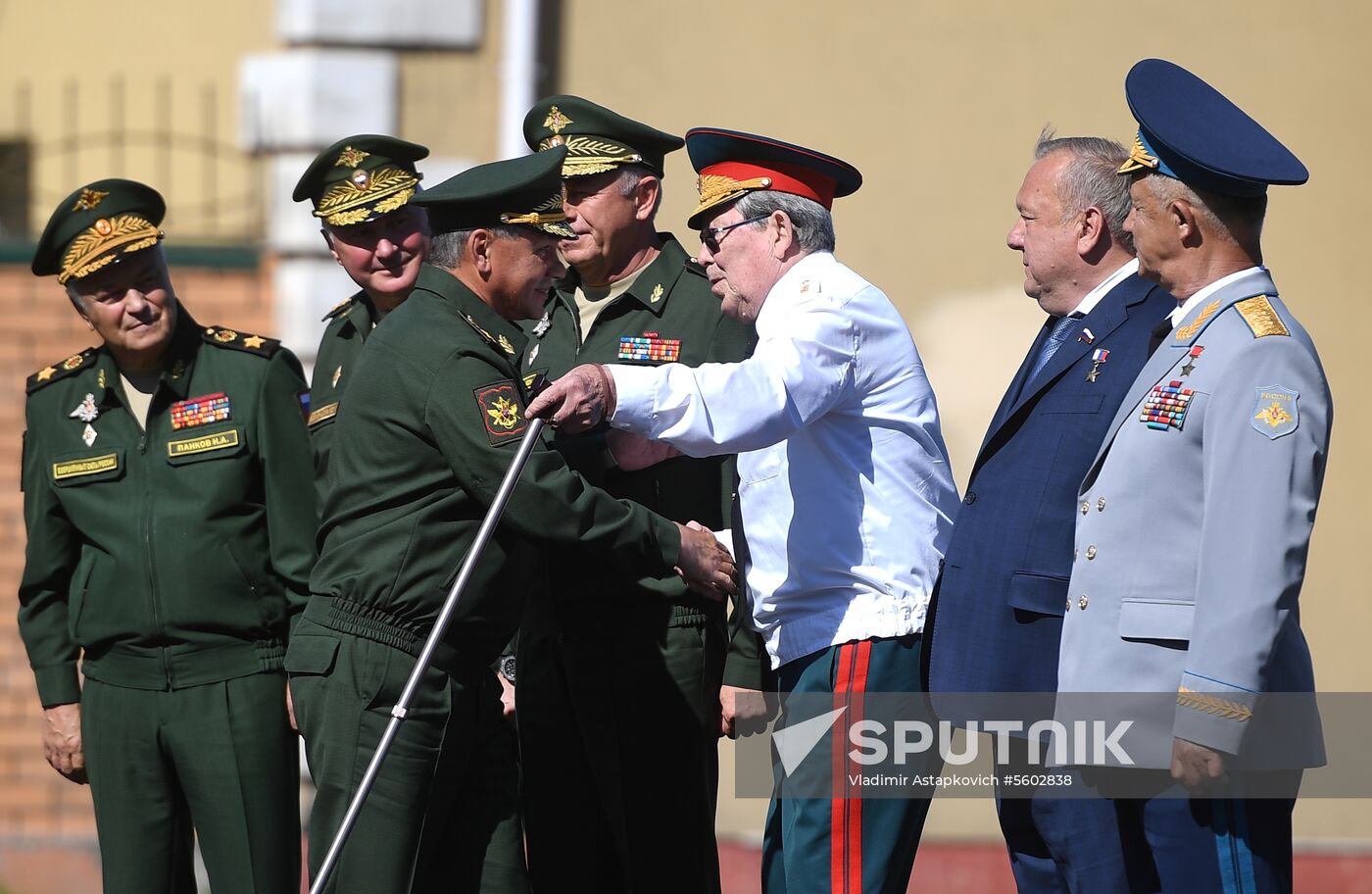 Opening of monument to General Vasily Margelov