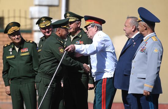 Opening of monument to General Vasily Margelov