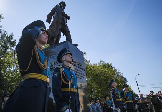 Opening of monument to General Vasily Margelov