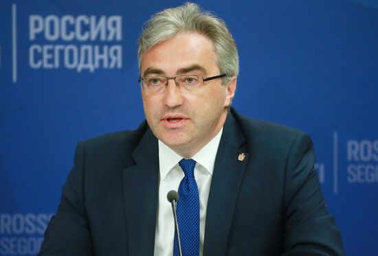 News conference with Ryazan Region Governor Nikolai Lyubimov